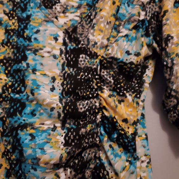 STYLE & CO. PETITE Animal Print Shirt - Size S - Picture 4 of 7